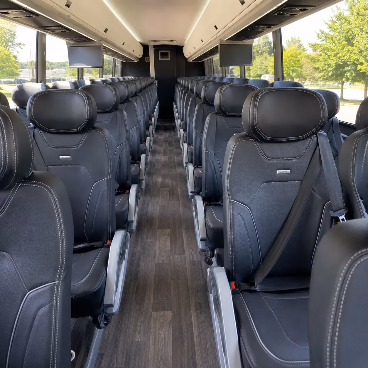 milpitas charter bus interior gallery